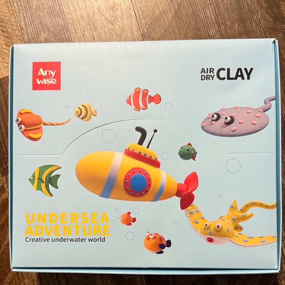 Adidas Undersea Adventure Clay Set - Blue, Red, Yellow (10 ct)